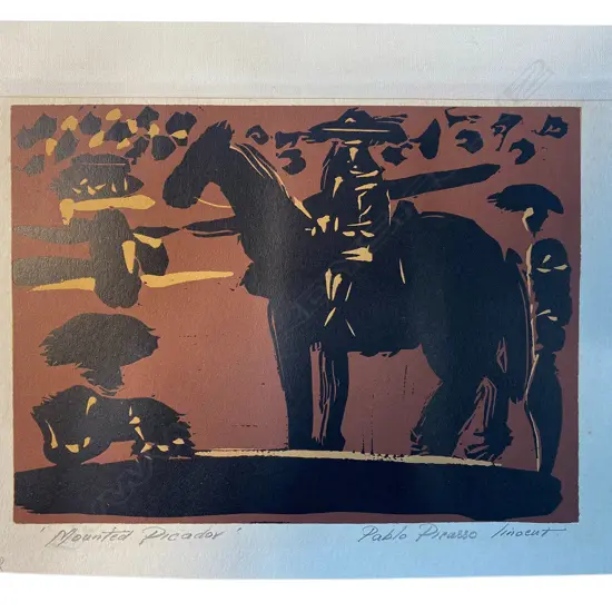 Pablo Picasso (1881-1973)/Harry Abrams ‘Mounted Picador (33)',